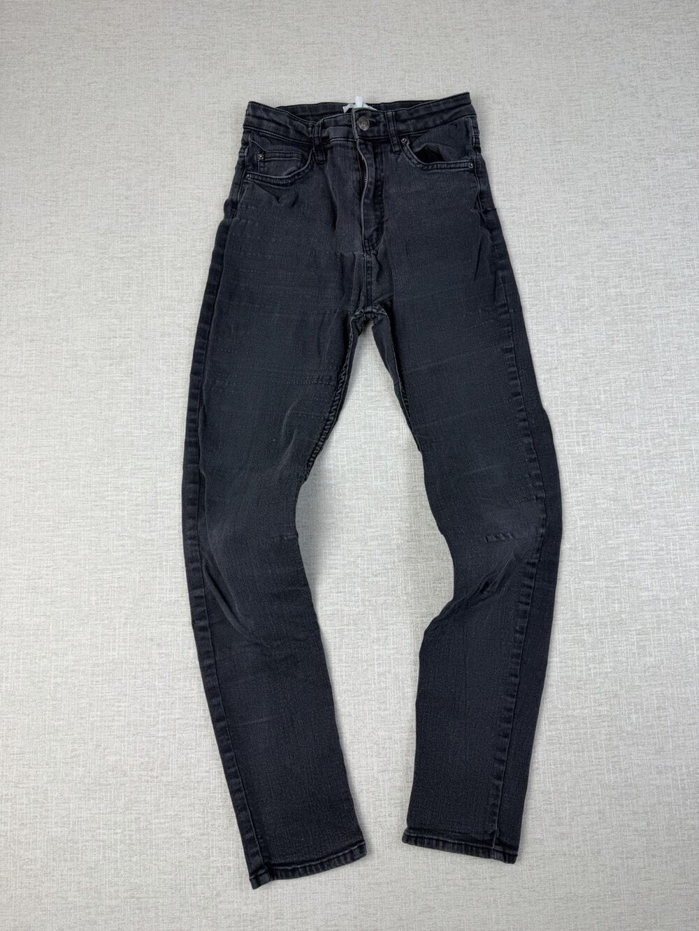 H&M Women’s Black High Rise Skinny Jeans Size 4 Stretch Denim Ankle